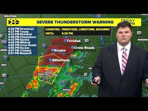WEATHER UPDATE: Storms coming to North Texas on Friday