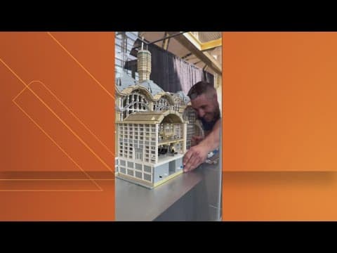 DC man builds LEGO model of DCA