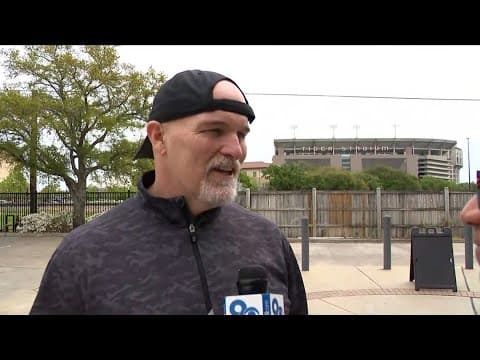 Dan Quinn talks quarterback prospects at LSU Pro Day