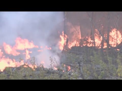 WATCH LIVE: Gov. Walz visits wildfire zone