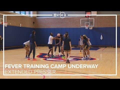 Indiana Fever training camp is underway | Caitlin Clark, Stephanie White Extended Presser | 13Sports