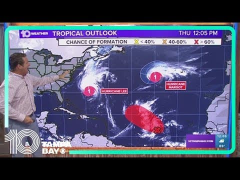 Tracking the Tropics: Hurricane Lee is a weakening system