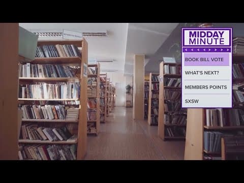 Texas Senators to consider bill that would change how schools select library books