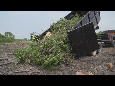 North Texas landfills seeing high volumes of storm debris