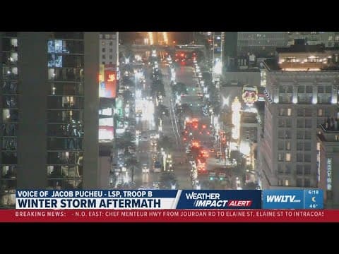 State Police give an update on winter storm aftermath