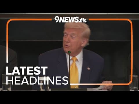 Latest Headlines | President Trump holds crypto summit