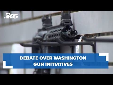 Debate over Washington gun initiatives