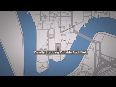 Fatal stabbing outside Audi Field