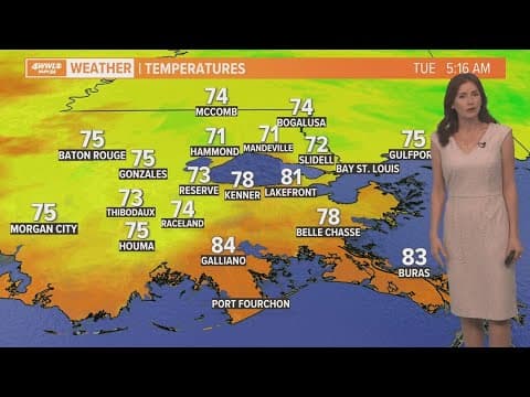 Weather: More heavy thunderstorms are expected on Tuesday