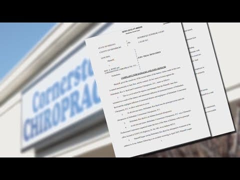 Civil suit filed against Avon chiropractor