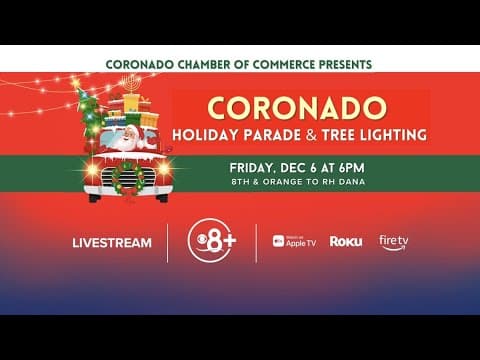 Coronado Holiday Parade 2024 | Full Parade Coverage