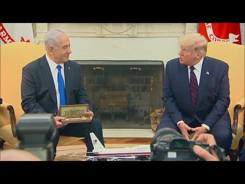 LIVE: President Donald Trump, Prime Minister Benjamin Netanyahu joint press conference