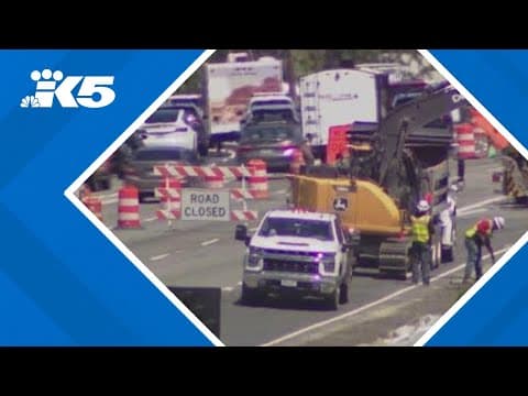 Drivers in Seattle area told to expect more heavy traffic this weekend