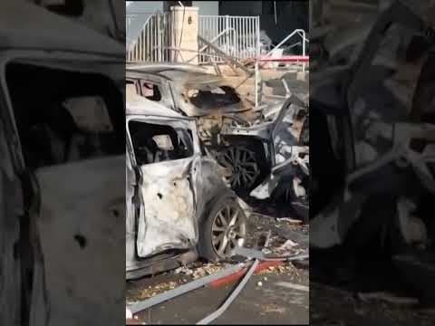 Fear and hope as Israel and Iran exchange barrages of missile and drone strikes