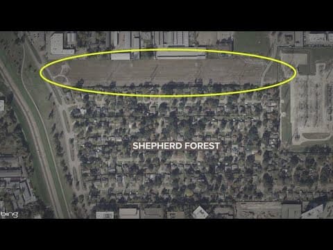 Homeowners in NW Houston concerned about clogged drain causing flood problems