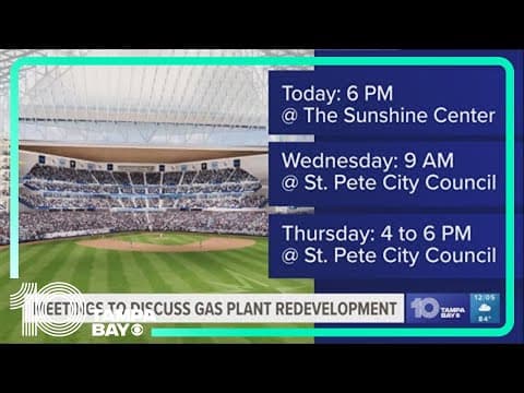St. Pete town hall meeting to discuss gas plant renovations