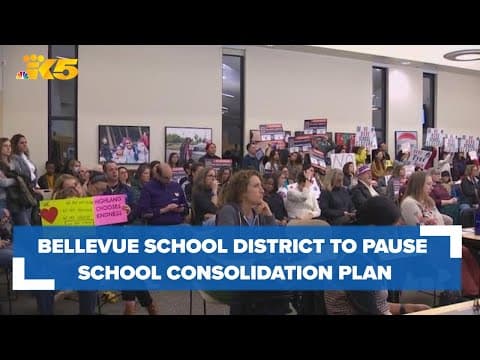 Bellevue School District pauses plans to consolidate schools