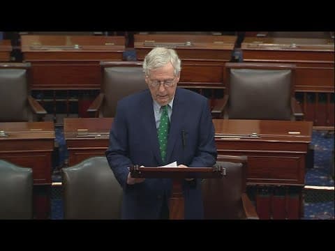 Mitch McConnell announces he's stepping down as Senate leader later this year