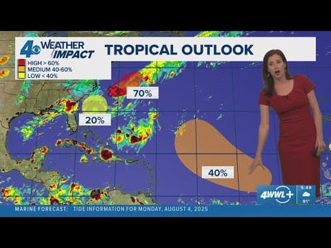 Sunday 5 PM Tropics Update: Three spots in Atlantic to watch this week