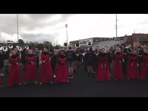 10Tailgate: Powell High School band gives preview ahead of matchup against West