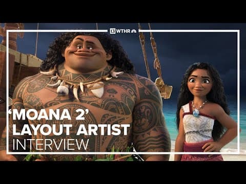 'It's like a true dream come true' | Indianapolis native discusses working on 'Moana 2'
