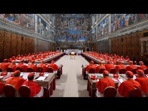 No pope elected on conclave's 1st ballot