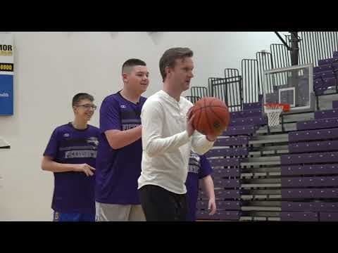 VIDEO: 10TV's Bryant Somerville plays knockout with state champion Pickerington Jaguars