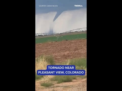 Tornado near Pleasant View, Colorado