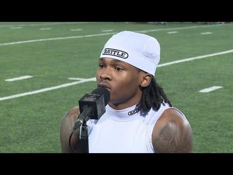 Jeremiah Smith interview | Ohio State spring practice