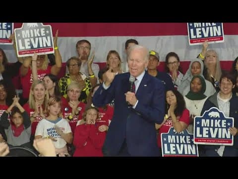 President Biden visits San Diego for the first time, begins campaign tour in Oceanside