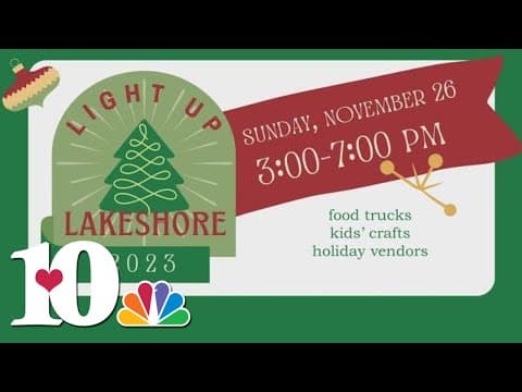 'Light Up Lakeshore' event will provide countless Christmas lights and fun for the whole family!