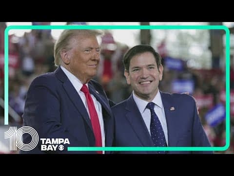 Florida politicians tapped to be in Trump's second administration