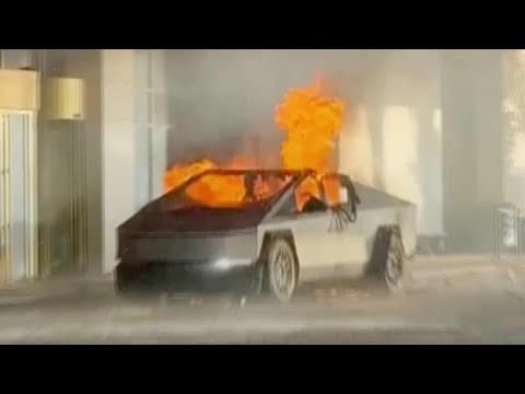 Master sergeant is primary suspect in Tesla Cybertruck explosion near Trump hotel