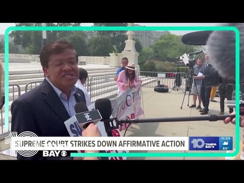 Supreme Court strikes down affirmative action, bans consideration of race in college admissions