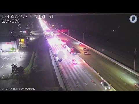 Person killed in northeast Indianapolis interstate crash
