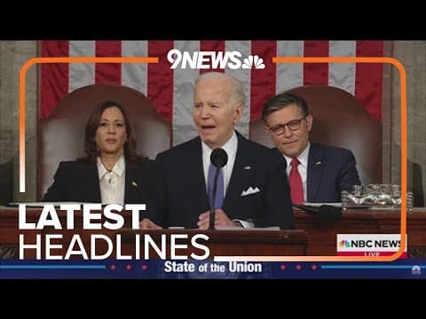 Latest Headlines | Biden hosts final State of the Union