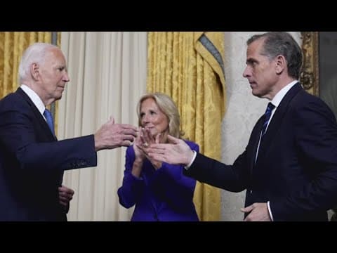 President Biden pardons son, Hunter