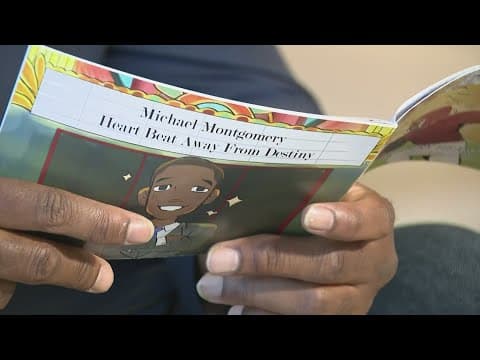 Former Texas A&M star Michael Montgomery's new children's book raising heart health awareness