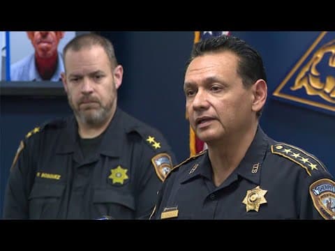 Sheriff Ed Gonzalez discusses arrest in case of drugs on paper brought into Harris Co. Jail