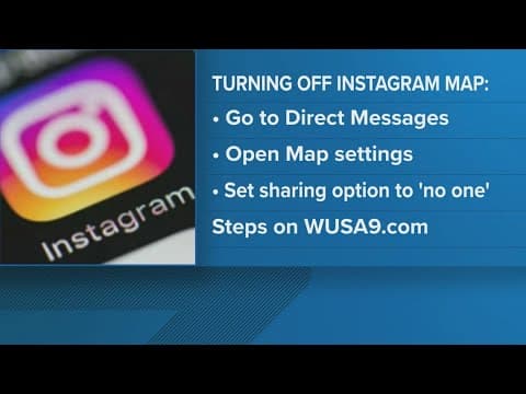 Privacy concerns over Instagram map
