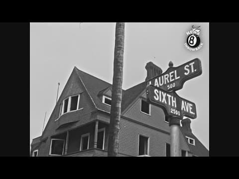 Sefton Mansion in San Diego razed, 1956