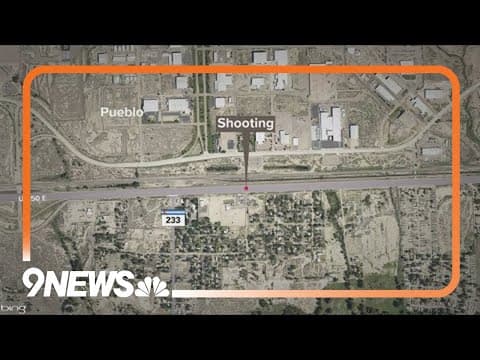3 injured after overnight crash and shooting in Pueblo County