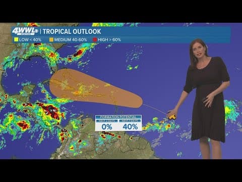 Saturday 10PM Tropical Update: Tropical wave could move near Puerto Rico, the Caribbean or Florida