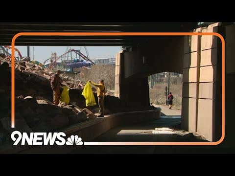 Volunteers help clean up South Platte River in Denver