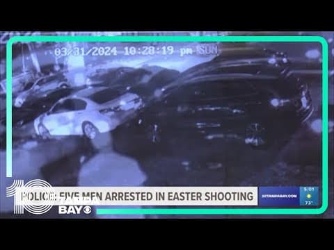 Five men arrested in Easter Sunday shooting with ties to rapper Rod Wave