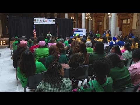 'Divine Nine' advocates at Statehouse for healthcare, education and more