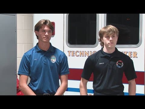 Central Ohio students step in to help after semi crash on I-70