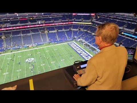 Colts' scoreboard operator since 1984 retiring at season's end