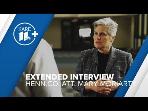 EXTENDED INTERVIEW: Hennepin County Attorney Mary Moriarty discusses shooting outside MPS headquarte