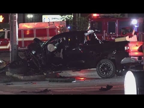 HCSO: Woman rammed man's vehicle in N. Harris County, leading to crash and sending both to hospital